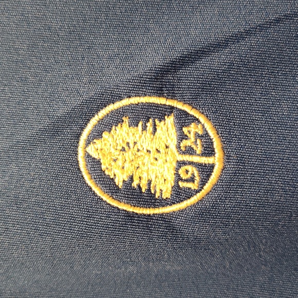 EUC Oxford America Men's Short Sleeve Polo, Size S, 100% Polyester, Blue - Picture 3 of 5